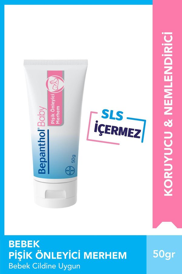 Baby Pişik Önleyici Merhem 50gr ( Sls, Parfüm Içermez )