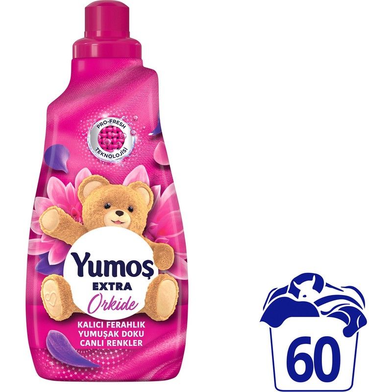 Extra Konsantre Çamaşır Yumuşatıcısı Orkide 1440 ml 60 Yıkama