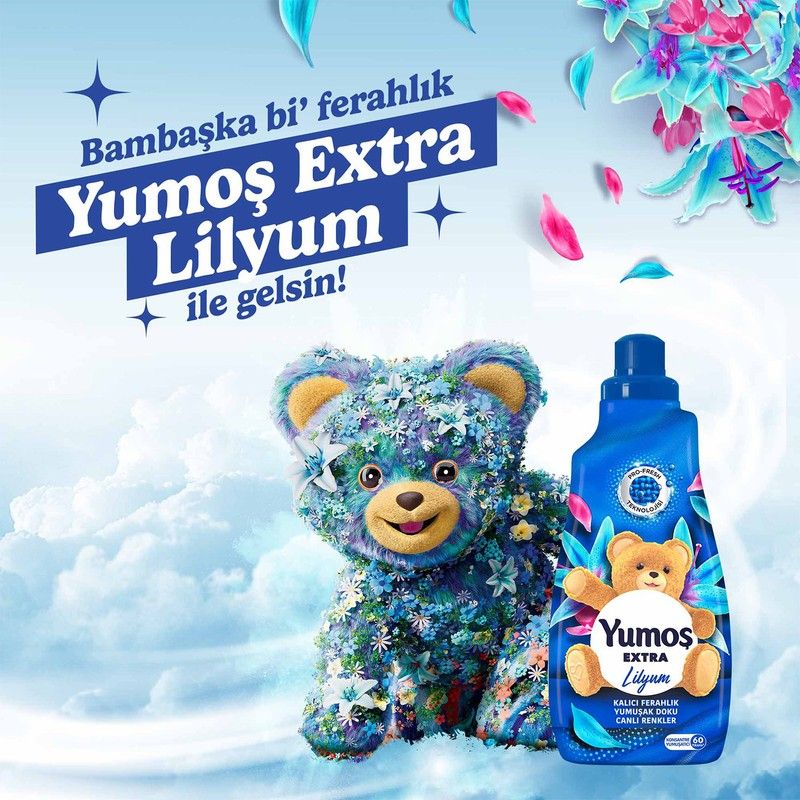 Extra Konsantre Çamaşır Yumuşatıcısı Lilyum 1440 ml 60 Yıkama görsel 3